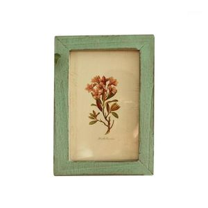 Frames And Mouldings Home Decor Fashion Retro Wooden Frame Family Gift Po Supplies Ornament Unique Design Diy Vintage Style1 Drop Deli Dhd4Y