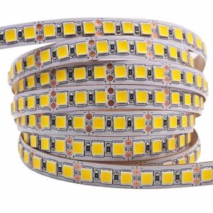 SMD 5054 Pasek LED 5M 120LEDS M Elastyczne światło taśmowe DC12V Bardziej jasne niż 5050 2835 5630 Zimna biała lodowa niebieska różowa czerwona D1 5239B