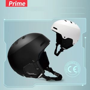 PRIME Ski Helmet Halfcovered Antiimpact Skiing for Adult Men Women Skateboard Snowboard Safety Female Male 240103