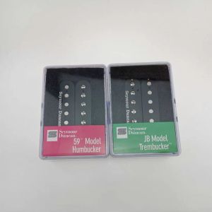 기타 픽업 Humbucker 픽업 시모어 Duncan SH1N 59 및 SH-4 JB 픽업 4C 블랙 일렉트릭 기타 픽업