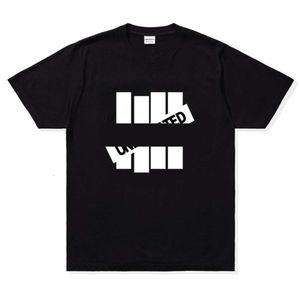 Niepokonany z krótkim rękawem T-shirt 24ss Nieprawidłowe pięciokrotnie Miłośnicy marki mody mogą dopasować