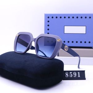 Brand Design Glasses Metal Gold Frame Luxury Top Quality Sunglasses Men's and Women's Glasses Blackout Sunglasses