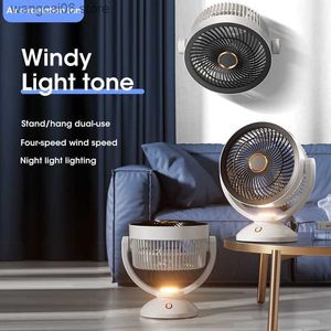 Electric Fans Air Conditioner Fan Portable Desktop Camping Mini Mobile Silent USB Cooling Appliances Rechargeble Hushåll gratis frakt T231216