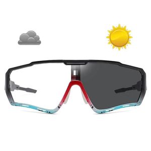 Eyewears PhotoChromic Solglasögon Sportcykelglasögon Män kvinnor MTB BICYCLE EGYEAR CYKLING GLASSER