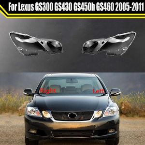 Car Headlight Glass Lens Cover Shade Shell Transparent Auto Light Housing Lamp Caps for Lexus GS300 GS430 Gs450h GS460 2005~2011