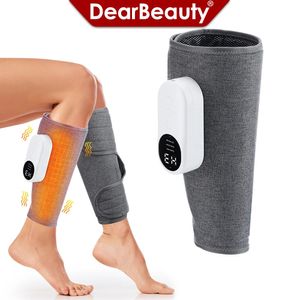 FOOT MASSAGER 3 MODES SMART LEN MASSAGE Vibration Värme Luftkomprimering Wireless Electric Pressure Care 231216