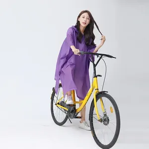 Raincoats Raincoat Impermeable Windproof Bicycle EVA Motorcycle Hiking Poncho Woman Transparent Rain Man For