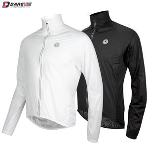 Vestes de cyclisme DAREVIE cyclisme imperméable homme ultraléger été longue femmes cyclisme manteau de pluie pliable réfléchissant imperméable à séchage rapide manteau de pluie 231216