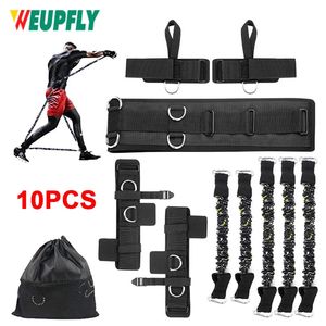 Bungee Boxing Training Resistance Band Set verbessern Sprengstoffstärke und Agilitätsausrüstung für Muay Thai Volleyball 231216