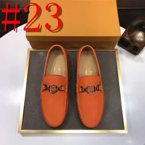 40modelldesigner loafers män handgjorda läderskor svarta avslappnade körlägenheter blå slip-on moccasins män skor plus storlek 46