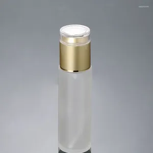 Storage Bottles 100pcs 80ml Cosmetic Empty Round Glass Beauty Spray Bottle And Body Lotion Refillable