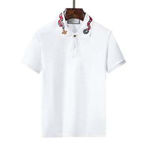 تطريز Mens Polo Designer Polos Men Men Short Sleeve Italy Fashion Disual Summer Polo t