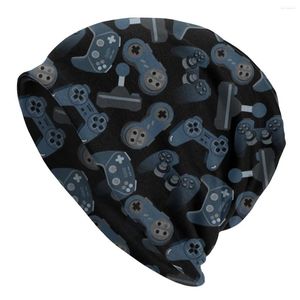 Berets Übernehmen Sie die Kontrolle Videospiel-Controller-Kappe Herbst Winter Street Skullies Beanies Hüte Männer Frauen Homme Warme Motorhaube Strickmütze