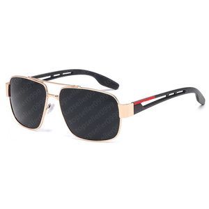 Modedesigner PPDDA Sonnenbrille Klassische Brillen Goggle Outdoor Strand Sonnenbrille für Mann Frau Optionale dreieckige Signatur 4 Farben