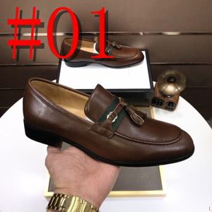 40style Scarpe da pisello con fibbia dorata da uomo Scarpe da sera firmate da uomo traspiranti per giovani a punta britannica scarpe da sera eleganti mocassini