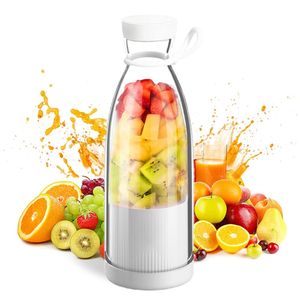 Utensili per frutta e verdura Mini frullatore per succhi Bottiglia di spremiagrumi elettrico portatile 6 lame Frullatore Arancia Limone Miscelatore di ricarica USB Spremiagrumi 231216