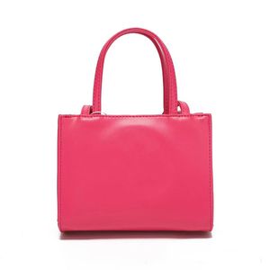 Sacchetto designer tote borse borse a tracolla morbida in pelle mini borse da donna con borsette trasversali spargimento di lusso shopping shopping borsetta bianca rosa 361