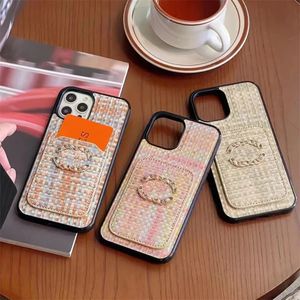 iPhoneケースパターン2Cデザイナー電話ケースiPhone 15 Pro MaxケースカードホルダーApple iPhone 14 Pro Max 13 Pro 12 11 XS Max XR 14 Plus 15 Plus Case Brand Mobile Cover