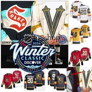 Gaoxin Golden Knights 2024 Winter Classic Vegas Jack Eichel Mark Stone Jonathan Marchessault William Sson Keegan Kolesar Michael Amadio Ivan