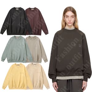 Модная мужская толстовка с капюшоном Essentialsweatshirt Пуловер Толстовки старой школы Ess FOG Свободный крой с длинным рукавом с капюшоном Джемпер Роскошная одежда Хлопковое письмо CH9009