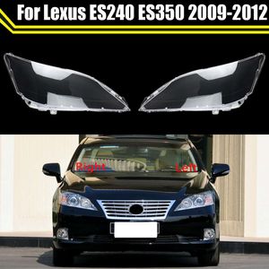 Auto Anteriore In Vetro Lente Della Lampada Ombra Borsette per Lexus ES240 ES350 2009 2010 2011 2012 Auto Luce Caso Trasparente Copertura Del Faro