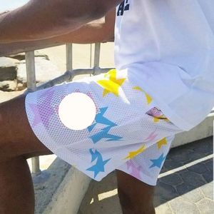 Męskie szorty Eric Emmanuel Shorts Designer Mesh krótkie szorty