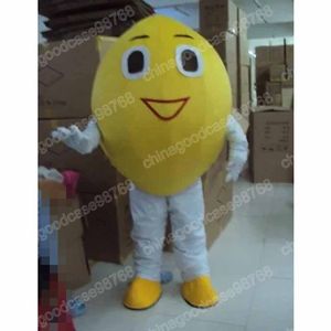 Christmas Lemon Mascot Costume Halloween Fancy Party Dress Cartoon Character Outfit Suit Carnival Unisex vuxna storlek födelsedag utomhus outfit