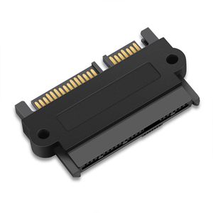 Professional SFF-8482 SAS To SATA 180 Degree Angle Adapter Converter Straight Head for motherboard
