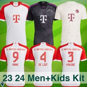 23 24 Münchner Fußballtrikot, Bayern-Replika-Set, Bayern-Fußballverein, deutsches Bundesliga-Trikot für Männer (Fans und Spieler) und Kinder