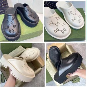 Sandal Designer Men Black Slides White Resin Sandals Women Slippers Shoes Platform Lady Slipper 5 s