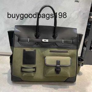 Cargo Bags Canvas Large Capacity New Fashion Mens and Womens Handbags Travel Have Logo BGZ9