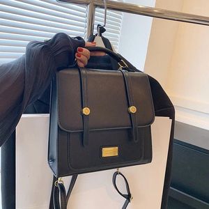 Okul çantaları moda retro y2k kadınlar Japon yüksek kaliteli pu backpack üniforma çanta sokak trend mini dışarı seyahat sırt çantaları