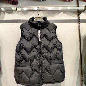 Women's Vests Women Winter Vest Quilted Cotton Padded Coats Sleeveless Stand Neck Female Casual Jacket Outdoor Clothes Keep Warm Autumn Wear