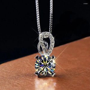 Pendant Necklaces SrLive Streaming Selling Imitation American Imported Angel Love With Platinum Plated Pt950 Necklace