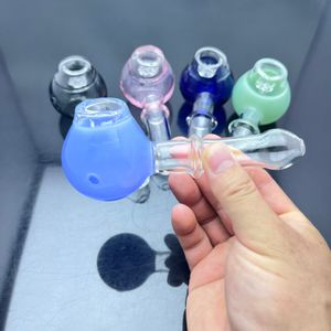 Tubos de fumaça Hookah Bong Glass Rig Oil Water Pipe Nova cor espessada super grande bolha filtro de floco de neve para fumaça