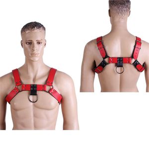 Nowe seksowne kobiety mężczyźni skórzane pasy Slim Body Bondage Cage Rzeźbienie moda punk uprzężą paski talii szelki