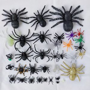 Exquisite Halloween decorations men women realistic spider web props black holiday party atmosphere props decoration