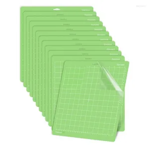 Tapete de corte para criador de cricut 3/fabricante/explorar 3/ar 2/ar/um 12 pacote 12x12in Cut tapetes peças acessórios verde