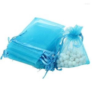 Wrap prezent 7x9cm organza torba biżuteria opakowanie cukierki przyjęcie weselne gadżetowe pakowanie uprzejm