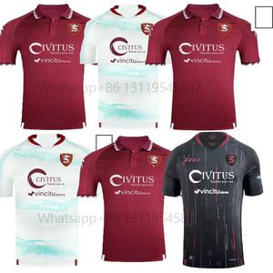 2023 2024 Salernitana Soccer Jerseys IKWUEMESI FAZIO KASTANOS DIA CANDREVA BOHINEN COULIBALY home away 23 24 football shirt