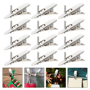 Frames 100pcs Lovely Xmas Tree Ornament Clips Multifunctional Adornment Clamps