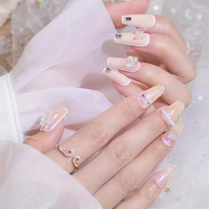 Nagelkonstdekorationer 102 st 3d holografisk fjäril charm strass ab bowknot harts dekoration diy manikyr design tillbehör