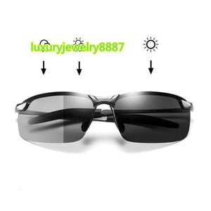 Men Polarized Driving Glasses Male Change Color Sun Glasses Day Night Vision Photochromic Sunglasses