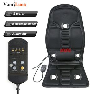 Back Massager Fullbody Scyk Talia Terapia w podczerwień Ogrzany masaż elektryczny wibrator poduszki Sieść samochod