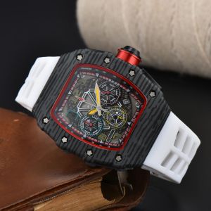 High quality watch Designer Silicone glow-in-the-dark Calendar Watches Student Fashion men's watches 6099