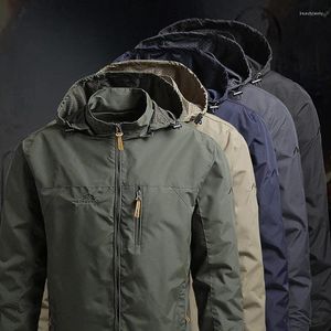 Jaquetas masculinas inverno para homens windbreakers casacos casuais exército tático militar masculino parkas capas de chuva roupas streetwear 5xl