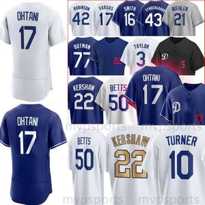 17 SHOHEI OHTANI JERSEYS MENS WOMEN OUTE 50 MOOKIE BETTS 18 YAMAMOTO JULIOURIAS 5 FREDDIE FREDIE FREDIE KIDS BASEBALL JEJSEYSステッチブルーホワイト