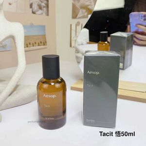 Luxury Brand Aesop Tacit Perfume 50ml Miraceti Karst Fragrance 1.6fl.oz Men Women Eau de Parfum Long Lasting Smell EDP Cologne High Version Quality Spray PerfumesFRMU