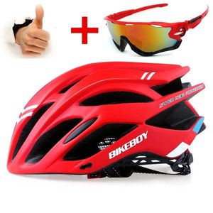 Cykelhjälmar Bikeboy Cycling Hjälm Ultralight Bicycle Helmet For Men Women Mountain Bike Sport Special Bicycle Helmets Capacete Ciclismo 231216