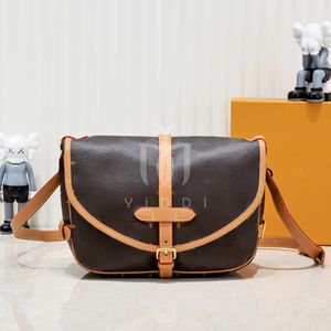 Дизайнерская сумка Lady Vintage Saumur седельная сумка Женская роскошная дизайнерская сумка через плечо Сумки на плечо Двусторонняя повседневная холщовая сумка через плечо